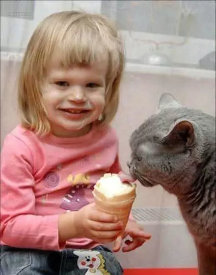 Sharing Ice Cream